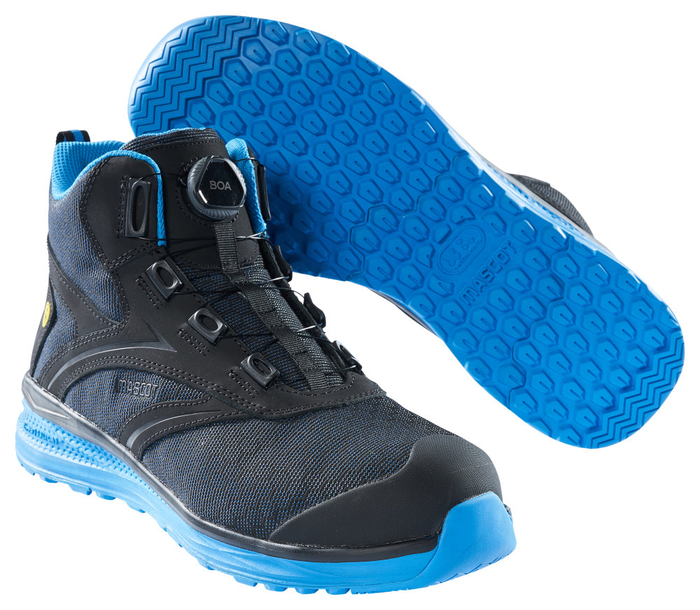 MASCOT FOOTWEAR CARBON Sicherheitsstiefel - Schwarz/Kornblau