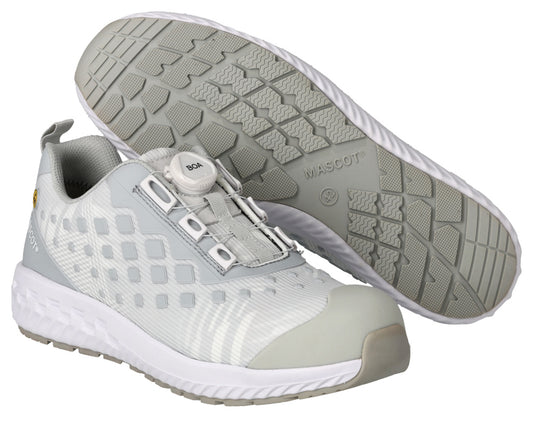 MASCOT FOOTWEAR CUSTOMIZED Sicherheitsschuhe - Weiss/Hellgrau-meliert