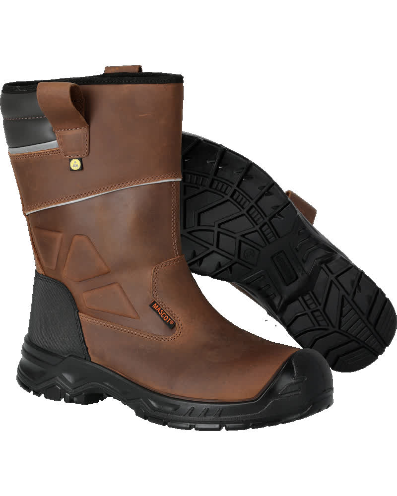 MASCOT FOOTWEAR ORIGINALS Sicherheitsstiefel - Nussbraun/Schwarz