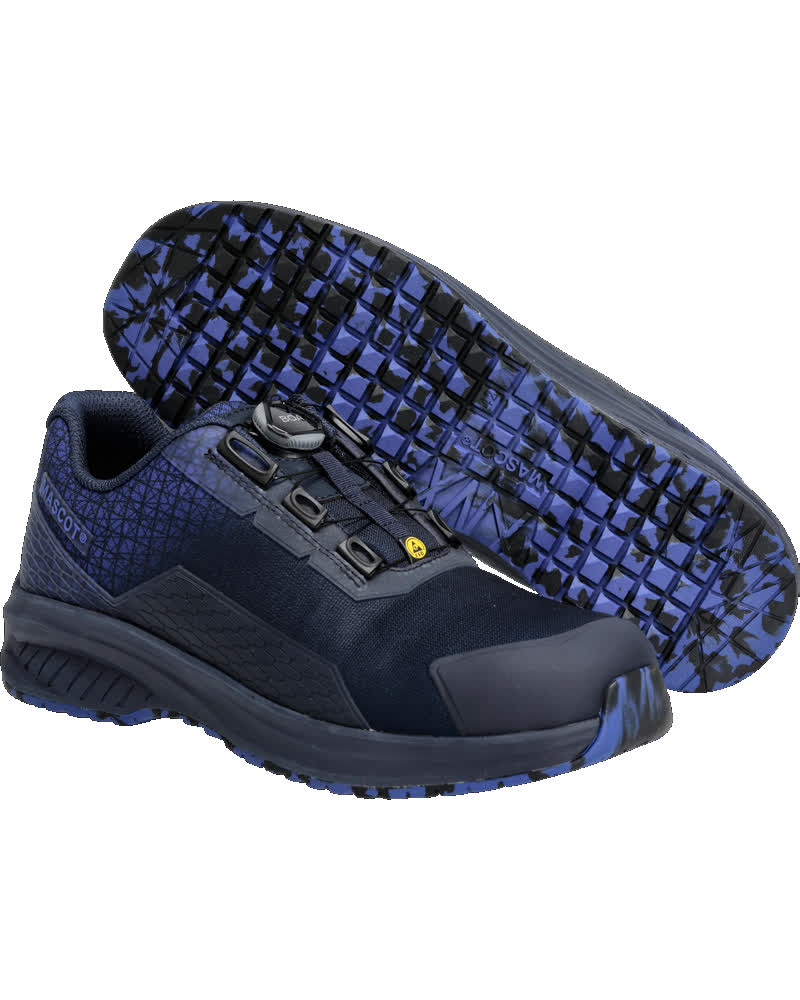 MASCOT FOOTWEAR ACCELERATE Sicherheitsschuhe - Schwarzblau/Azurblau