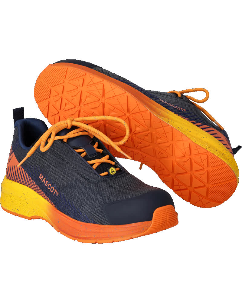 MASCOT FOOTWEAR CUSTOMIZED Sicherheitsschuhe - Schwarzblau/Hellorange