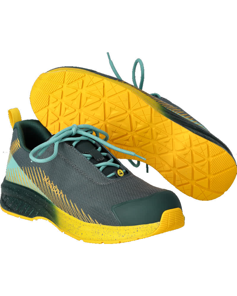 MASCOT FOOTWEAR CUSTOMIZED Sicherheitsschuhe - Waldgrün/Sonnengelb
