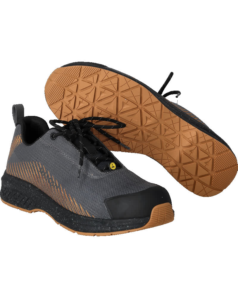 MASCOT FOOTWEAR CUSTOMIZED Sicherheitsschuhe - Anthrazitgrau/Nussbraun
