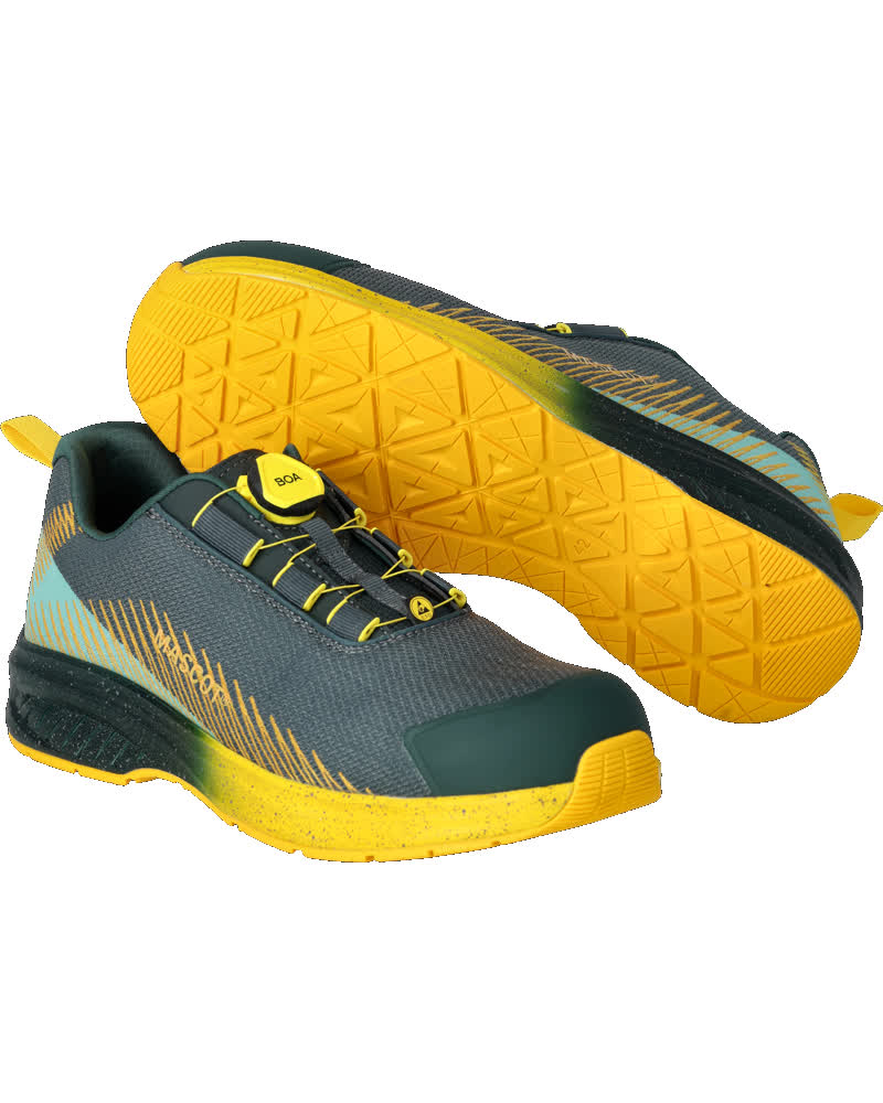 MASCOT FOOTWEAR CUSTOMIZED Sicherheitsschuhe - Waldgrün/Sonnengelb
