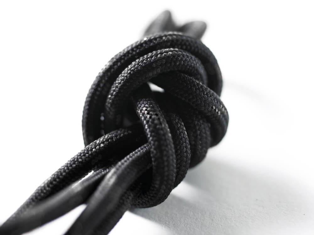 MASCOT FOOTWEAR ACCESSORIES Schnürsenkel - Schwarz/Schwarz