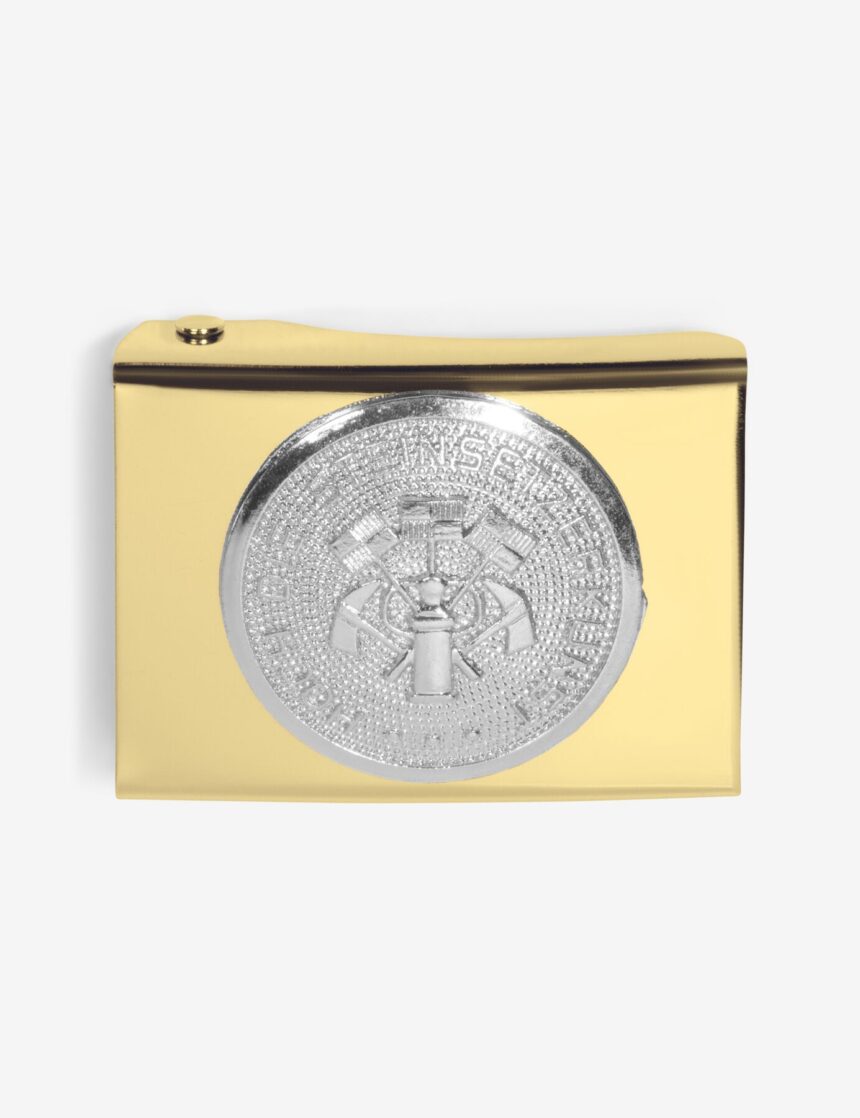 FHB EINHARDT Koppelschloss Steinsetzer gold