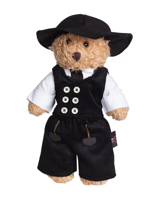 FHB EDDY Zunft-Teddy klein 35 cm schwarz