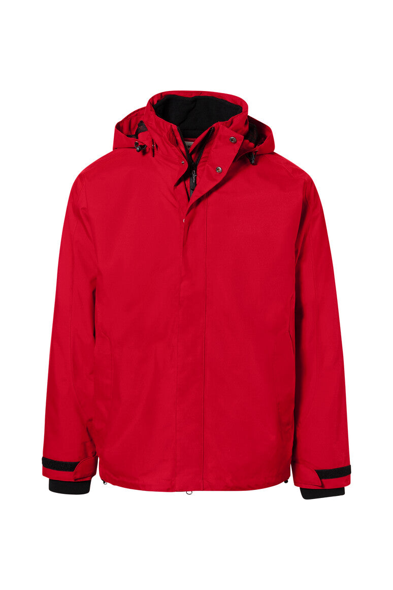 HAKRO 3-in-1 Activejacke Unisex (0853) – Weiß