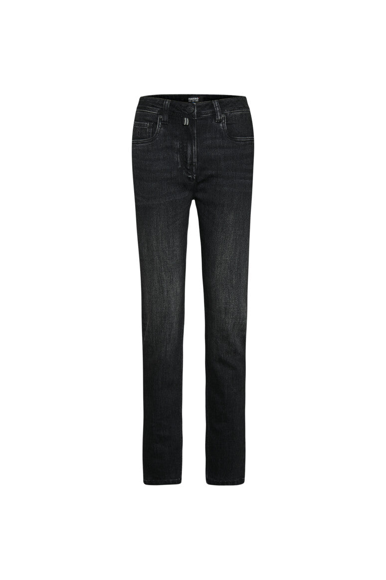 HAKRO 5-Pocket-Jeanshose X-Stretch ECO Damen (0730) – Schwarz