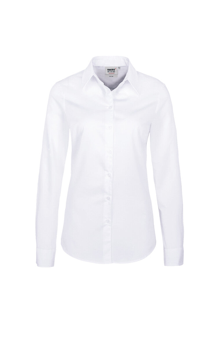 HAKRO Bluse MIKRALINAR® Unisex (0121) – Weiß