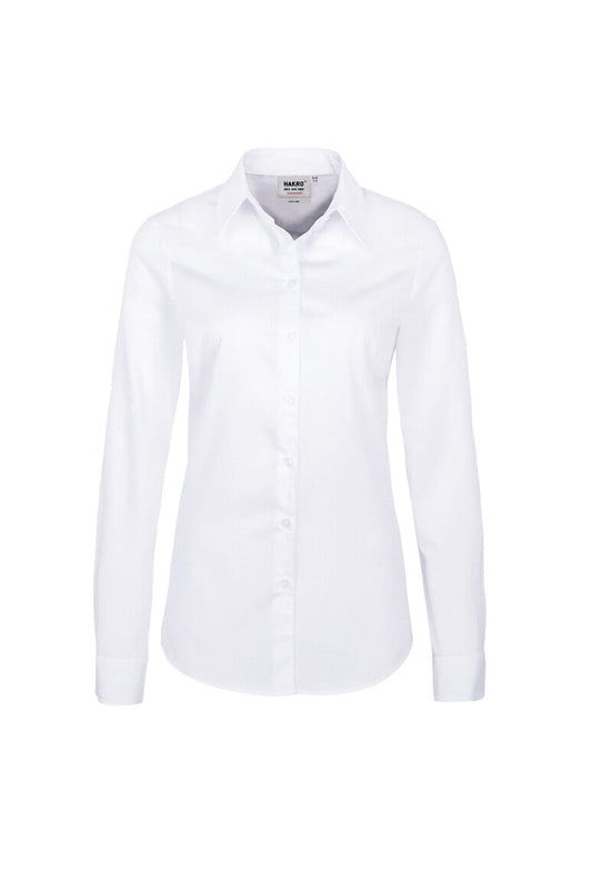 HAKRO Bluse MIKRALINAR® Unisex (0121) – Weiß