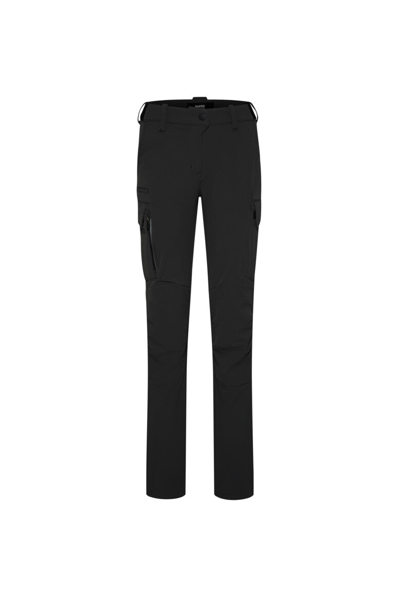 HAKRO Cargo-Funktionshose X-Stretch Damen (0744) – Schwarz