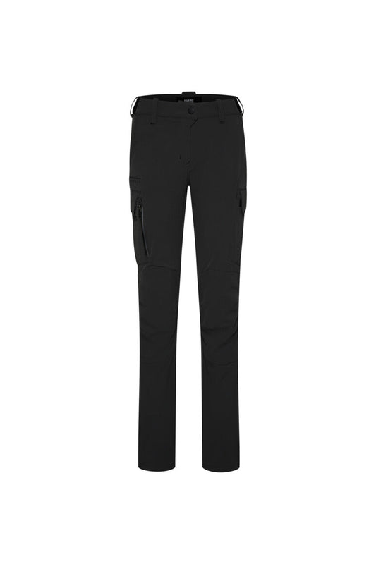 HAKRO Cargo-Funktionshose X-Stretch Damen (0744) – Schwarz
