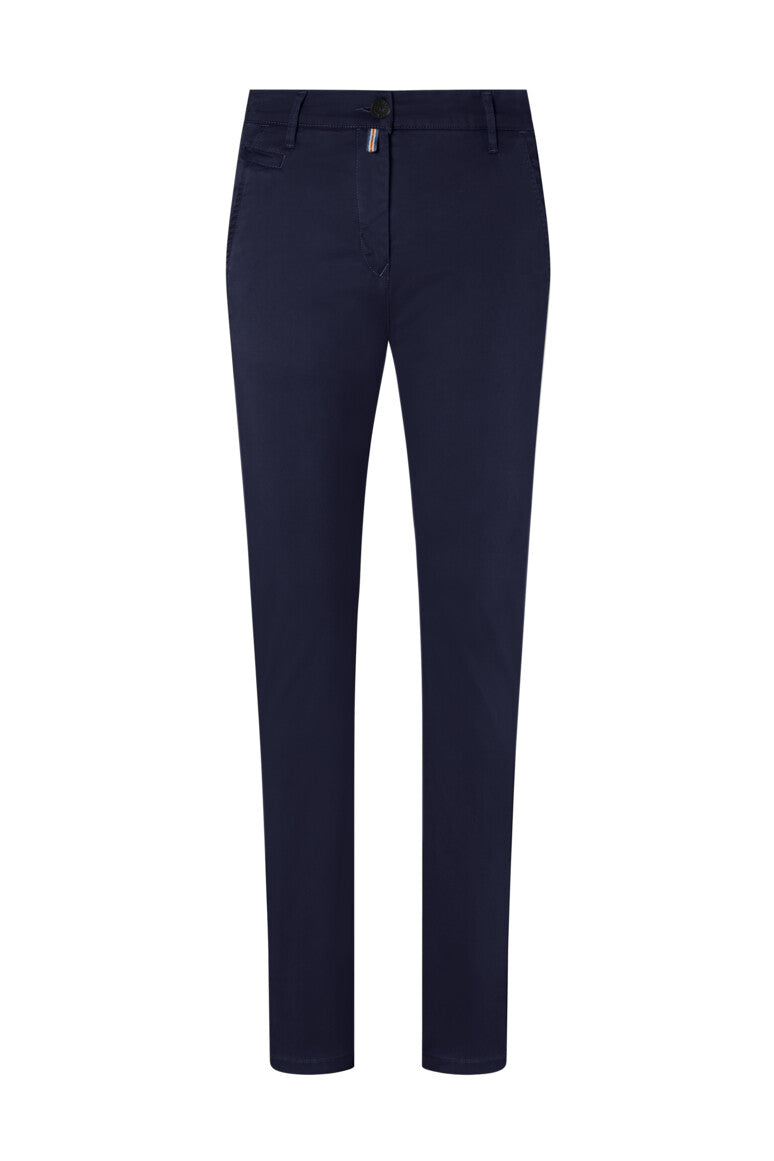 HAKRO Chinohose X-Stretch Damen (0706) – Weiß (034)