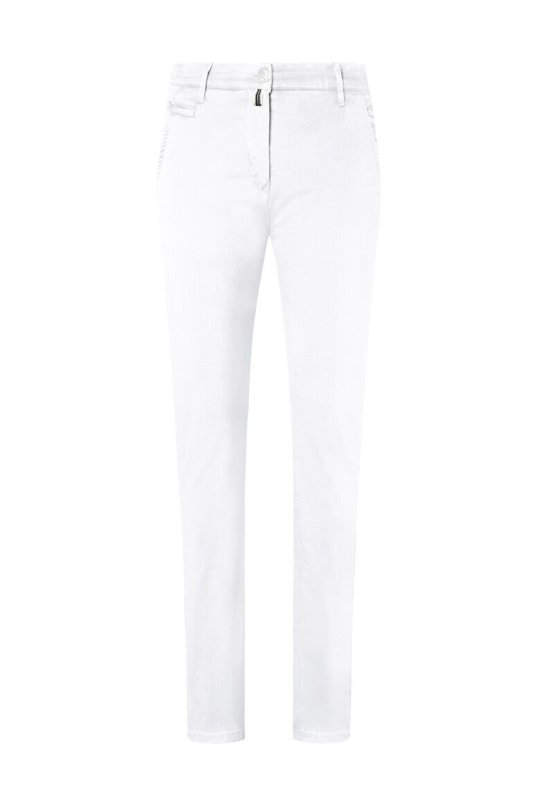 HAKRO Chinohose X-Stretch Damen (0706) – Weiß