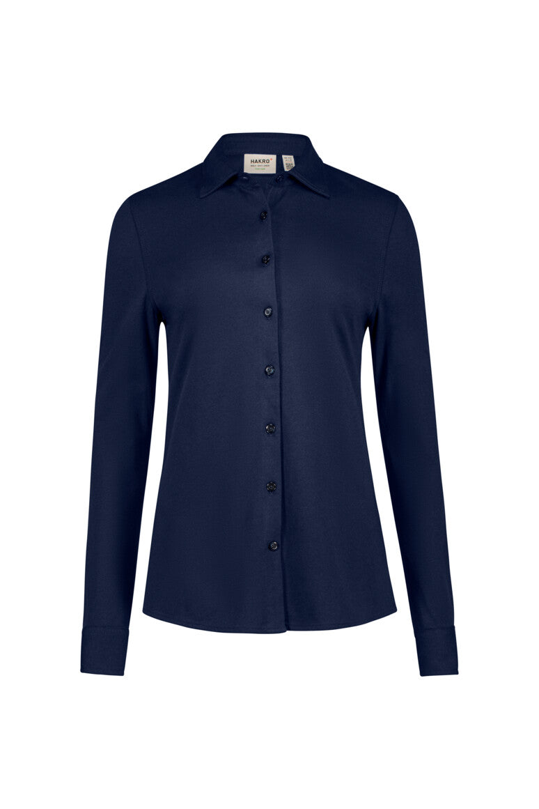 HAKRO COTTON TEC® Bluse Unisex (0136) – Weiß (034)