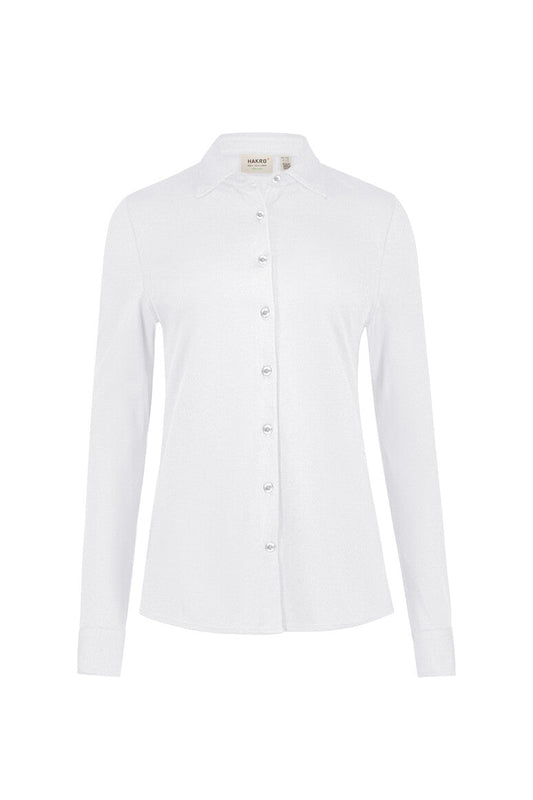 HAKRO COTTON TEC® Bluse Unisex (0136) – Weiß