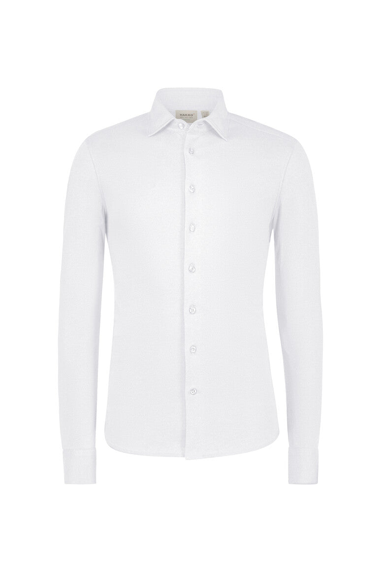 HAKRO COTTON TEC® Hemd Unisex (0137) – Weiß
