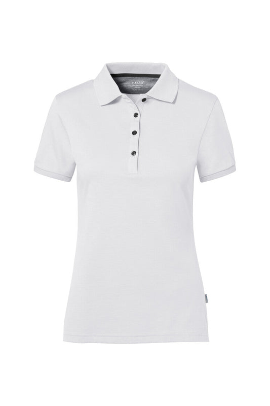 HAKRO COTTON TEC® Poloshirt Damen (0214) – Weiß