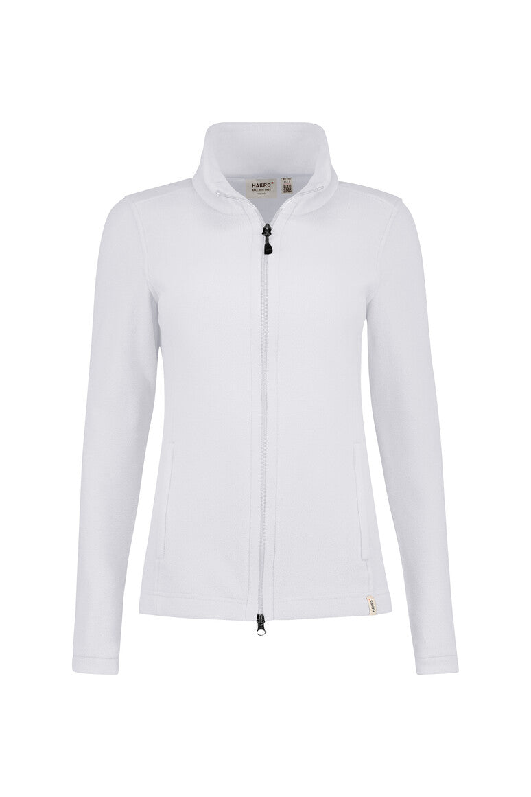 HAKRO Fleecejacke ECO Damen (0246) – Weiß
