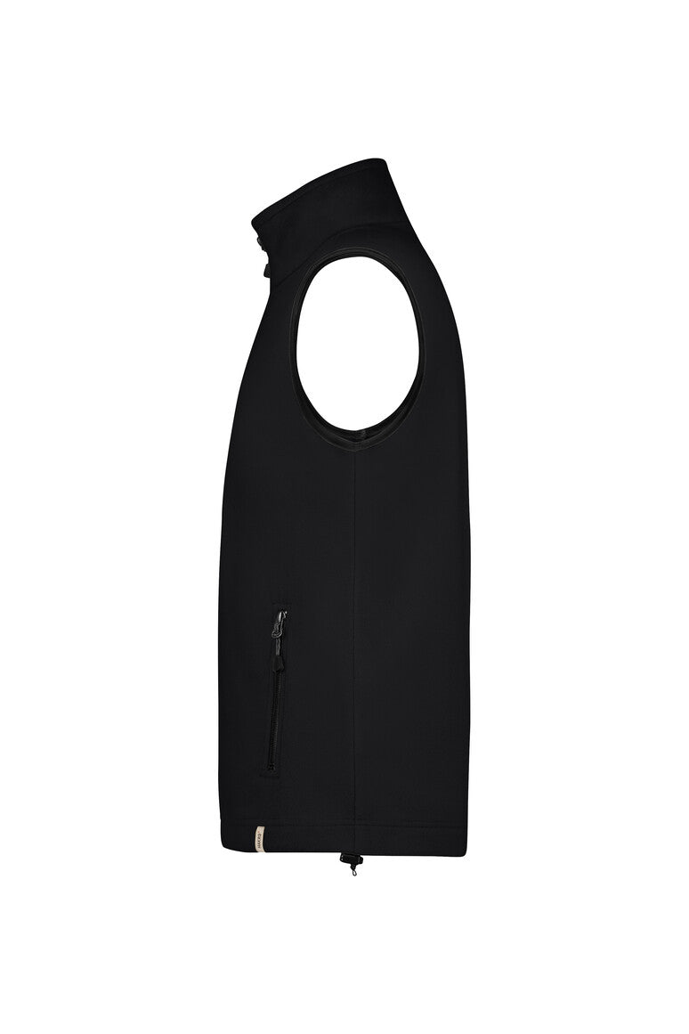 HAKRO Fleeceweste ECO Unisex (0847) – Schwarz