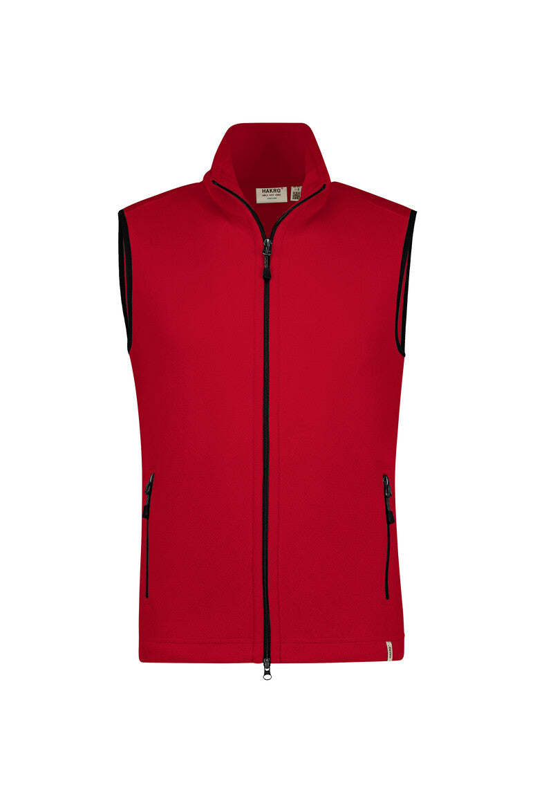 HAKRO Fleeceweste ECO Unisex (0847) – Weiß