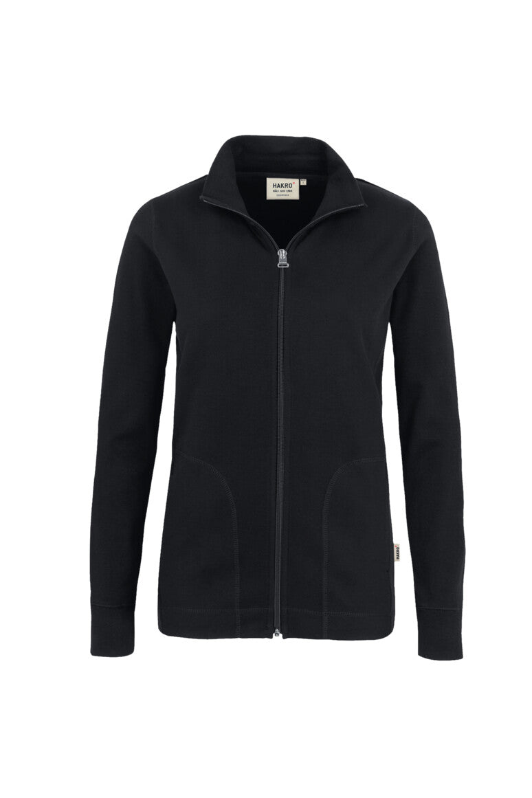 HAKRO Interlockjacke Damen (0227) – Schwarz