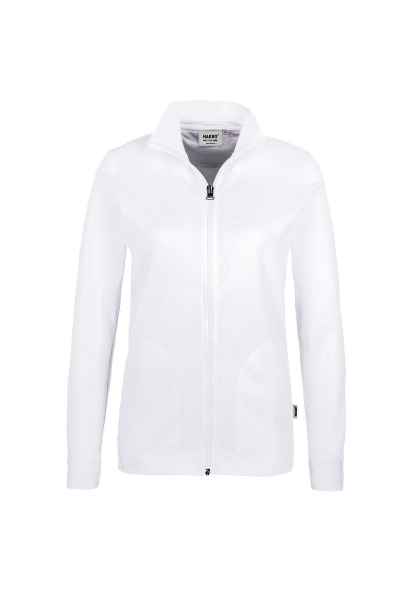 HAKRO Interlockjacke Damen (0227) – Weiß