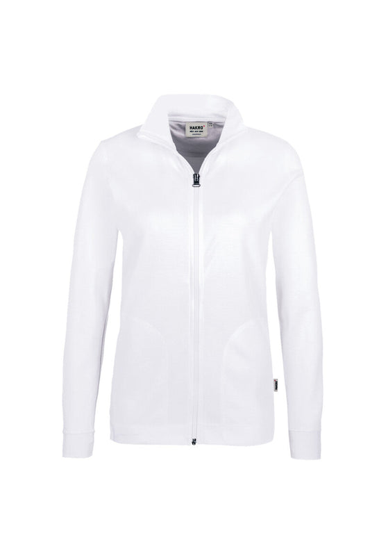 HAKRO Interlockjacke Damen (0227) – Weiß