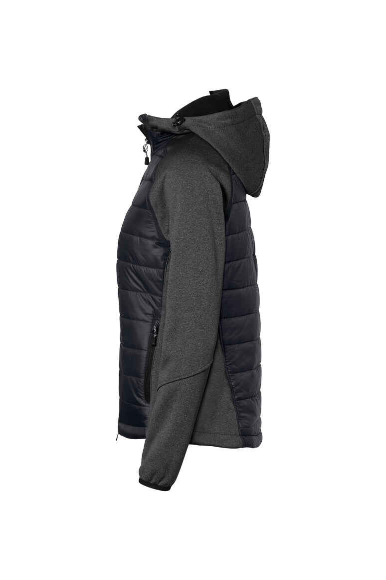HAKRO Kapuzen-Hybridjacke Contrast Damen (0265) – Tinte (034)