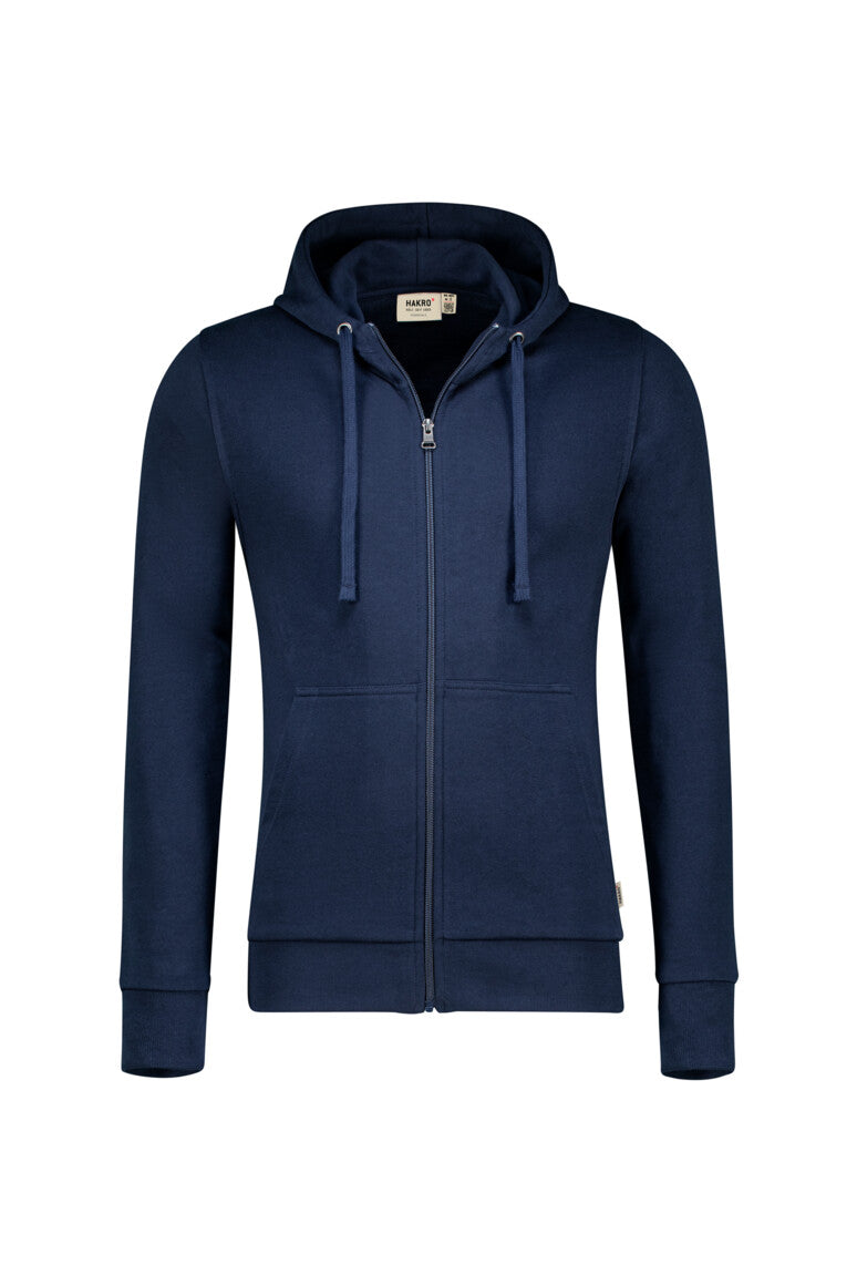 HAKRO Kapuzen-Sweatjacke Premium Unisex (0605) – Tinte