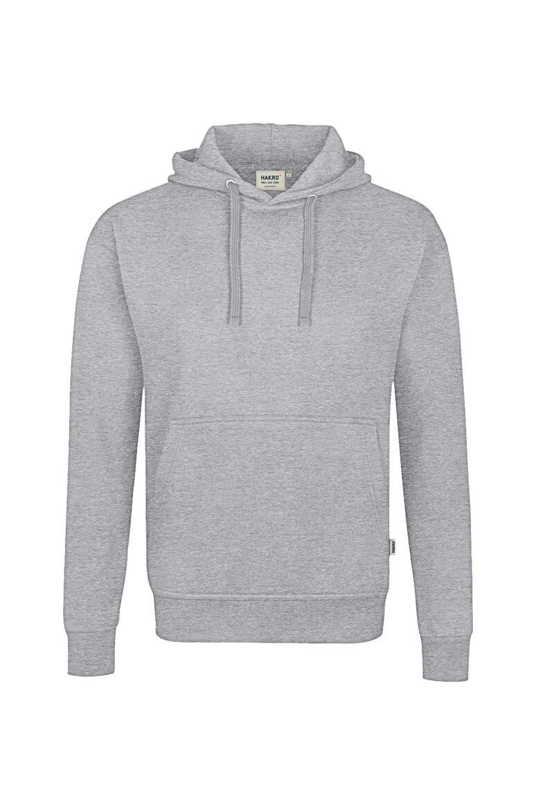 HAKRO Kapuzen-Sweatshirt Premium Unisex (0601) – Ash Meliert (024)