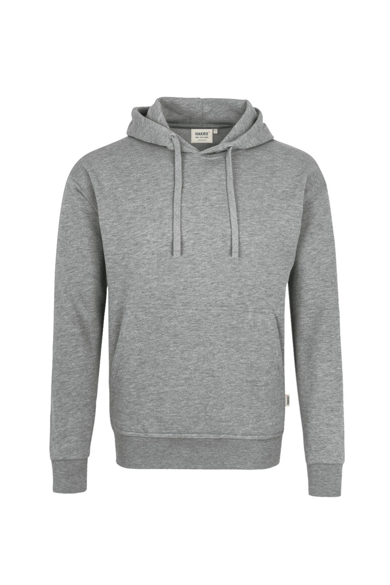 HAKRO Kapuzen-Sweatshirt Premium Unisex (0601) – Ash Meliert