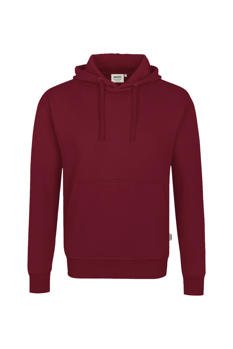 HAKRO Kapuzen-Sweatshirt Premium Unisex (0601) – Weinrot