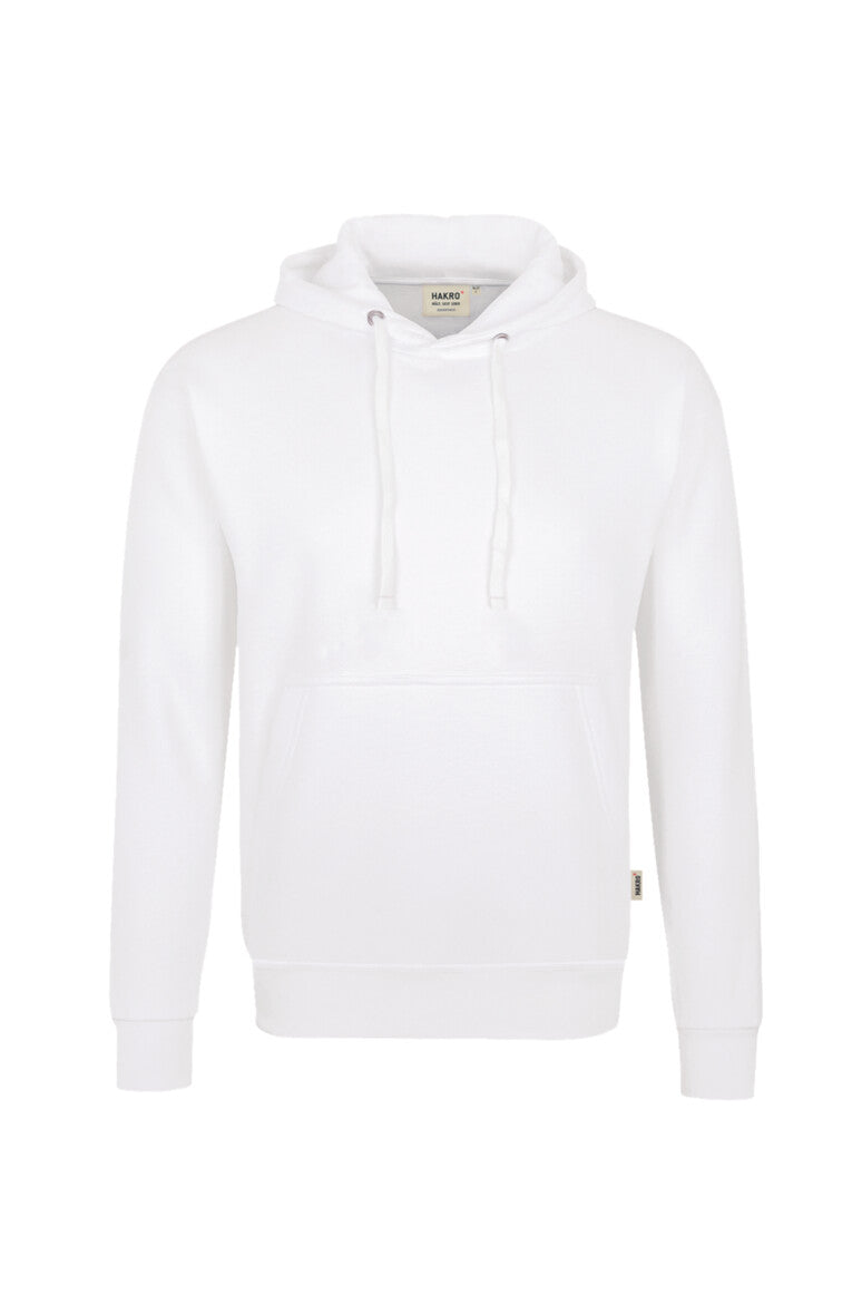 HAKRO Kapuzen-Sweatshirt Premium Unisex (0601) – Weiß