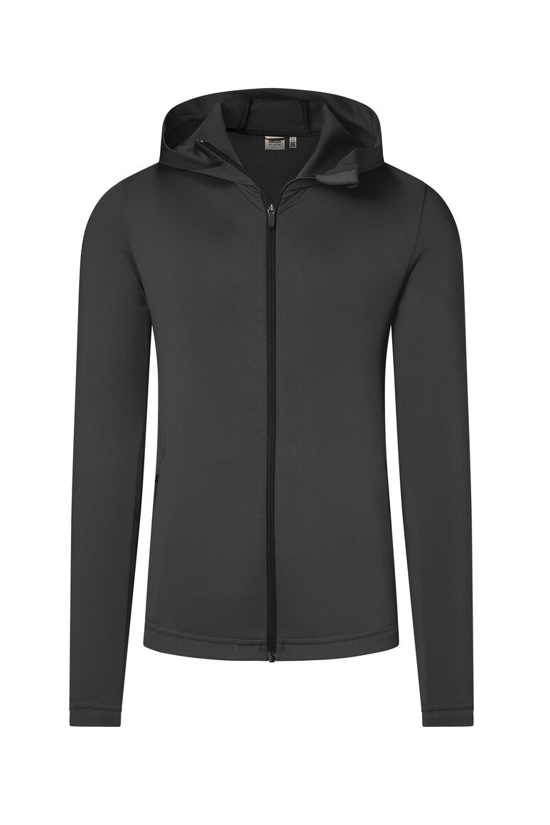 HAKRO Kapuzen-Tecjacke ECO Unisex (0873) – Karbongrau