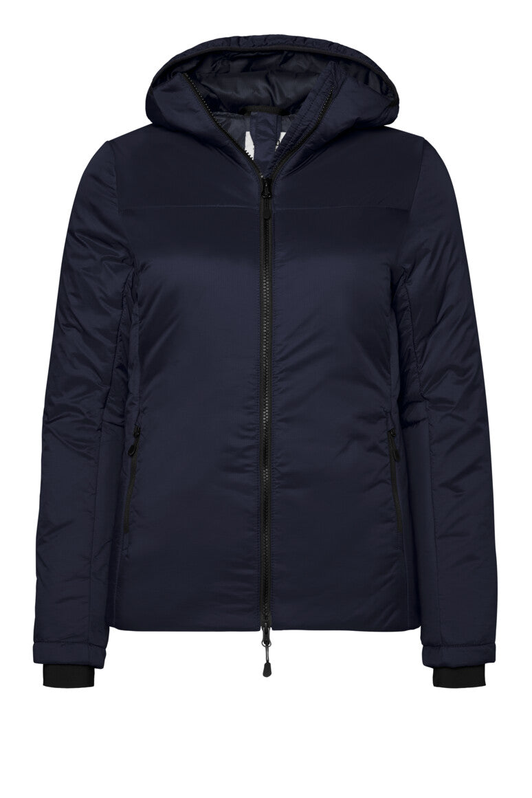 HAKRO Kapuzen-Thermo-Loftjacke Damen (0289) – Tinte