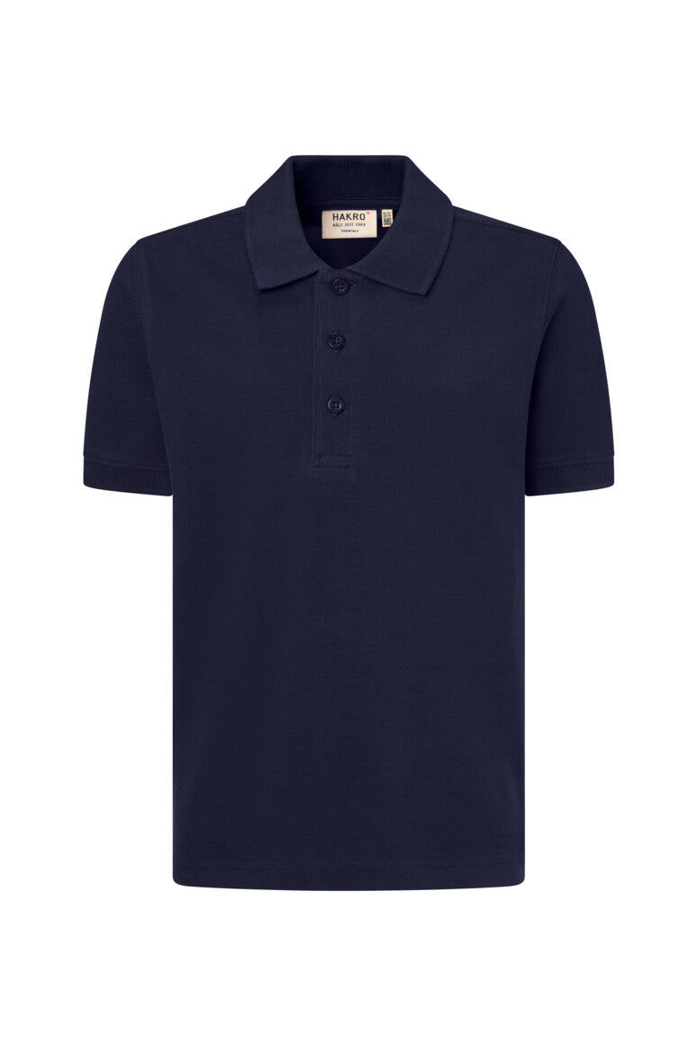 HAKRO Kinder Poloshirt Bio-Baumwolle Unisex (0545) – Tinte