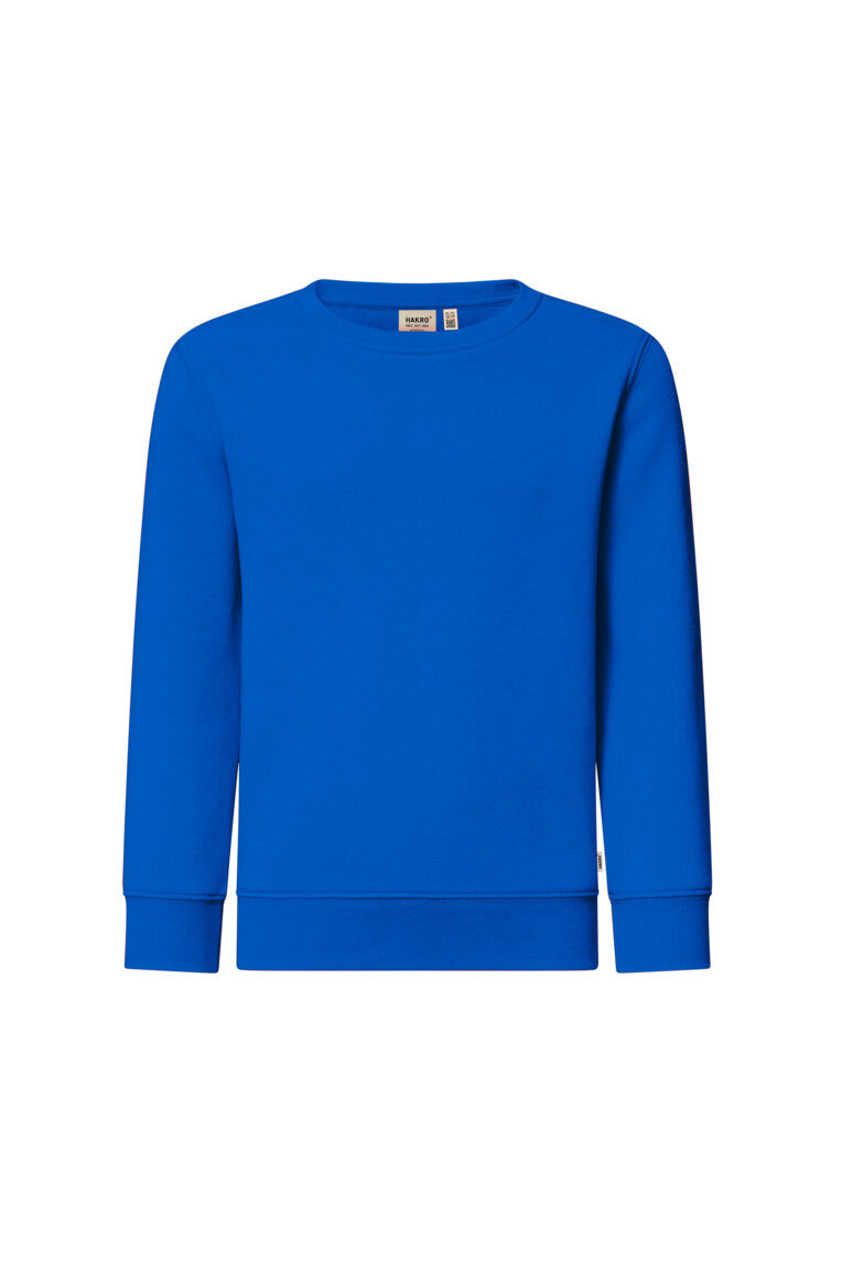 HAKRO Kinder Sweatshirt Bio-Baumwolle Unisex (0541) – Royalblau