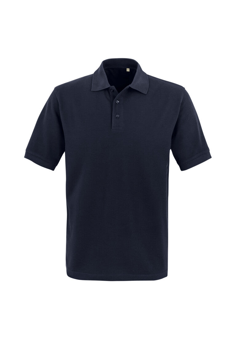 HAKRO Label-Free Poloshirt Heavy MIKRALINAR® ECO Unisex (0503) – Weiß (034)