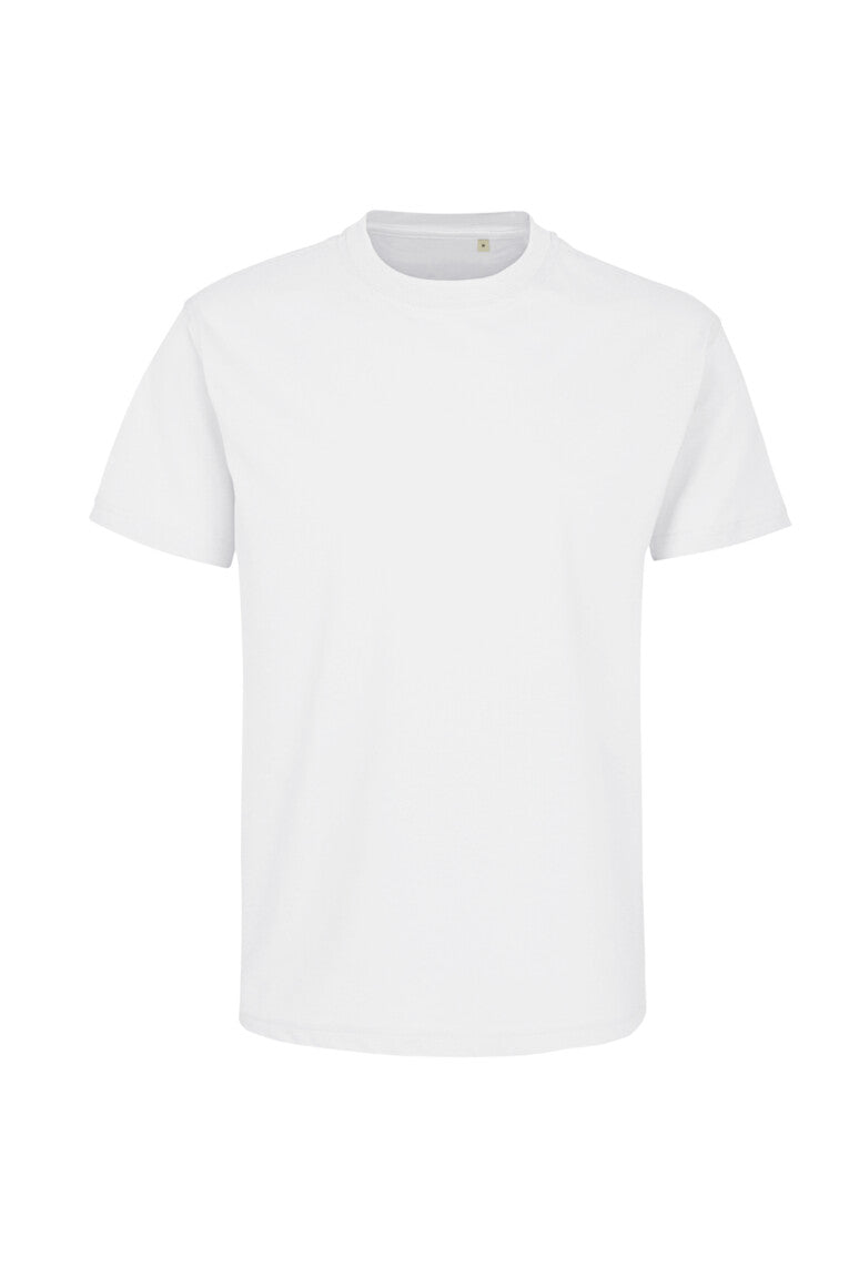 HAKRO Label-Free T-Shirt Heavy MIKRALINAR® ECO Unisex (0597) – Weiß