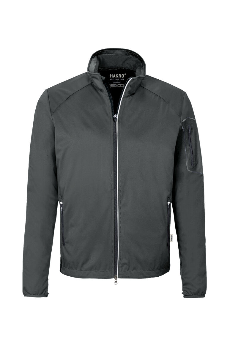 HAKRO Light-Softshelljacke Unisex (0856) – Anthrazit