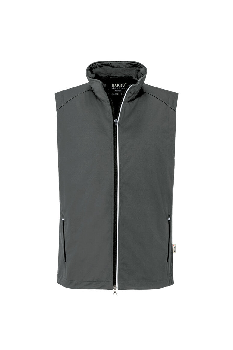 HAKRO Light-Softshellweste Unisex (0854) – Anthrazit