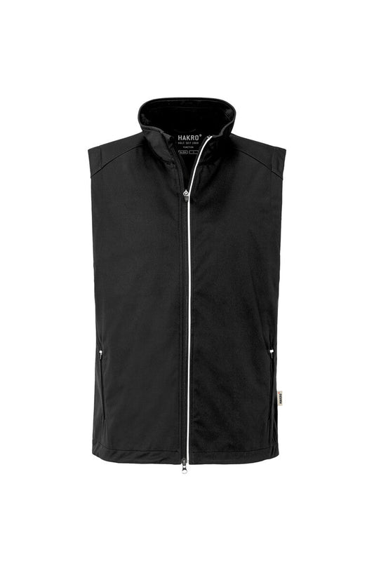 HAKRO Light-Softshellweste Unisex (0854) – Schwarz