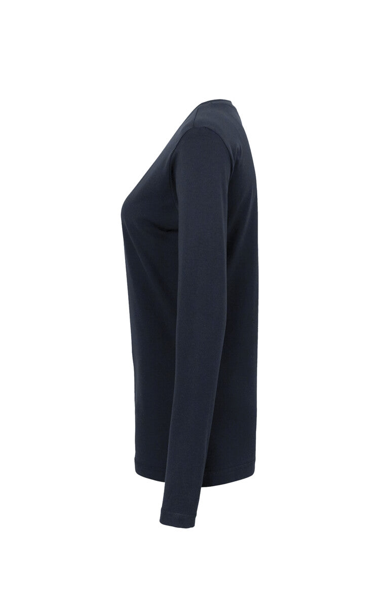 HAKRO Longsleeve Classic Damen (0178) – Weiß (034)