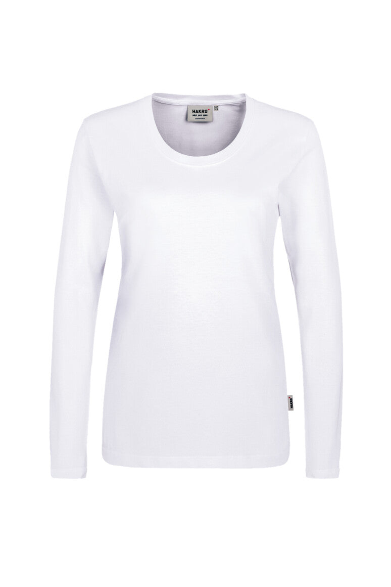 HAKRO Longsleeve Classic Damen (0178) – Weiß