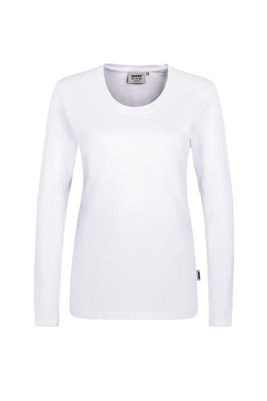 HAKRO Longsleeve Classic Damen (0178) – Weiß