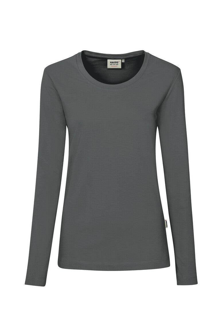 HAKRO Longsleeve MIKRALINAR® Damen (0179) – Anthrazit