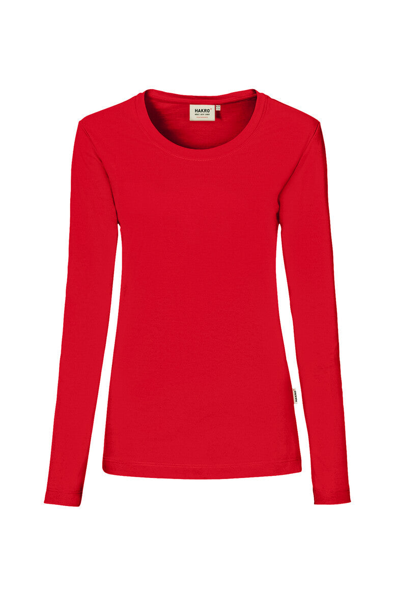 HAKRO Longsleeve MIKRALINAR® Damen (0179) – Rot