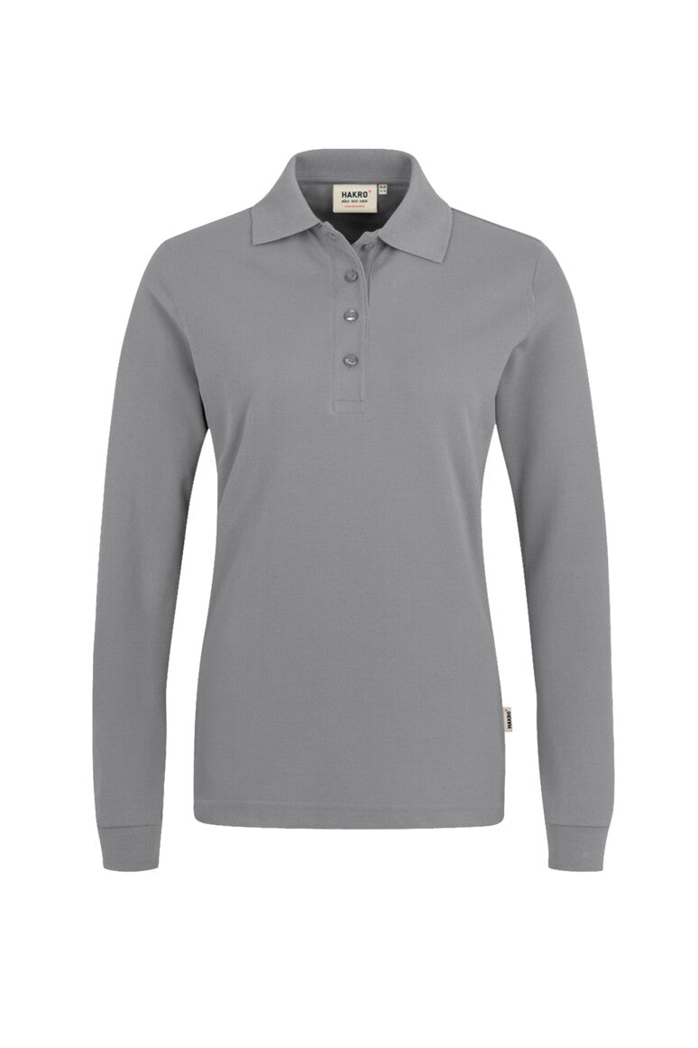 HAKRO Longsleeve-Poloshirt MIKRALINAR® Damen (0215) – Titan